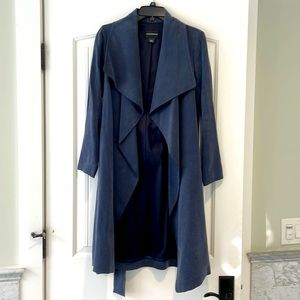 Clubmonaco navy blue trench coat